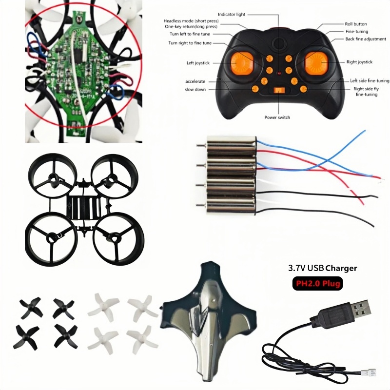 Kit complet de drone DIY 2.4G  - Drone Kit Build Yourself avis et prix